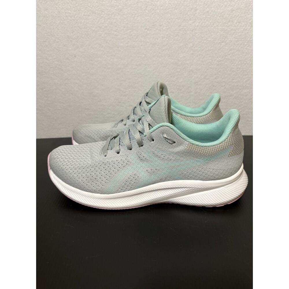 Asics Patriot 13 Piedmont Grey Illuminate Mint W Size 8.5